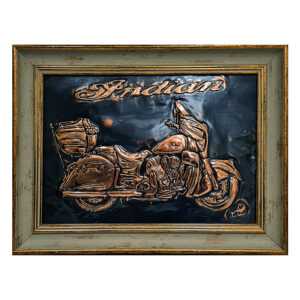 Indian roadmaster with logo