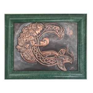 Celtic Mermaid with Harp ,