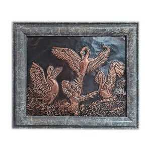 The Children of Lir  Copper Art