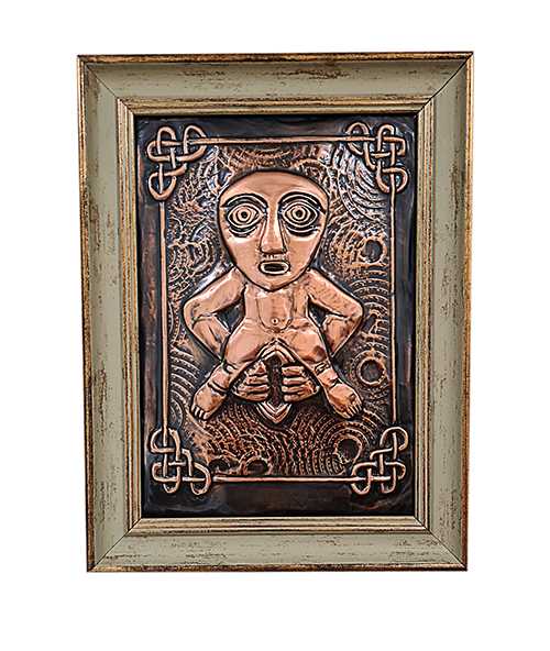 Sheela na Gig Copper Art