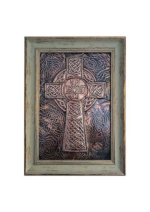CELTIC CROSS WITH CLADDAGH - Image 5