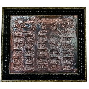 "Siege of Jadotville name plaque "