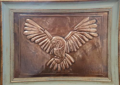 Celtic copper craft, Handcrafted, Traditional, Irish made. Gaelic, embossed, repousse, copper. commissioned artwork, Unique, personal, handmade, Ireland, painting, USA, Scotland, Craft, Craftwork, commission plagues, sculpture, metalwork