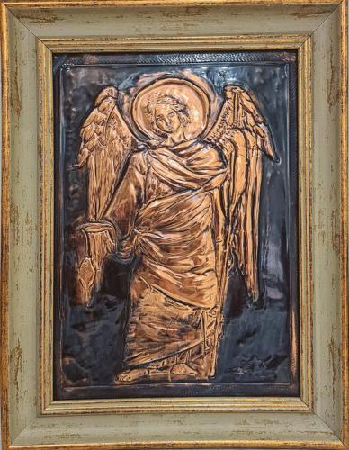 Celtic copper craft, Handcrafted, Traditional, Irish made. Gaelic, embossed, repousse, copper. commissioned artwork, Unique, personal, handmade, Ireland, painting, USA, Scotland, Craft, Craftwork, commission plagues, sculpture, metalwork